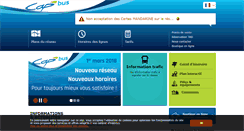 Desktop Screenshot of capbus.fr