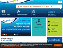 Tablet Screenshot of capbus.fr